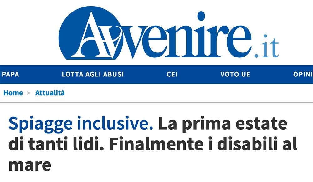 Spiagge inclusive. La prima estate di tanti lidi. Finalmente i disabili al mare