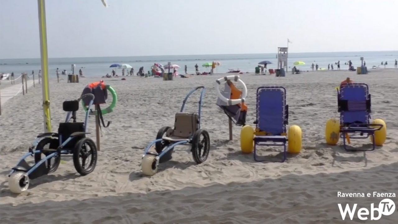Tutti al mare, nessuno escluso:si lavora per aprire stabilimento balneare per persone con disabilità [Video – RavennaWebTv]