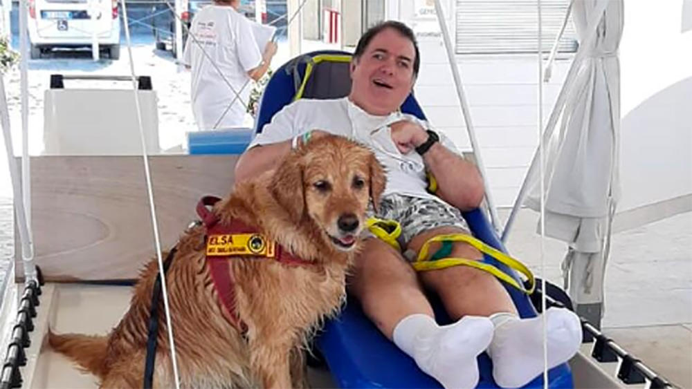 La magica giornata di Claudio nella spiaggia accessibile: "Mi hanno fatto dimenticare la mia disabilità" [da ravennatoday.it]