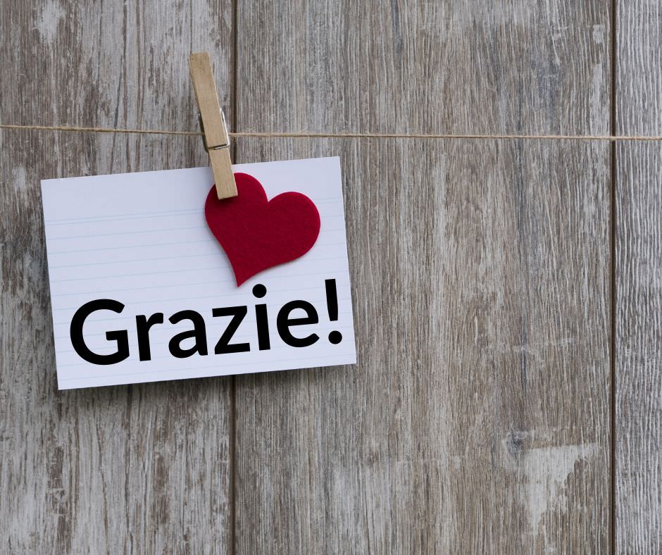 Grazie di cuore a chi ci sostiene!